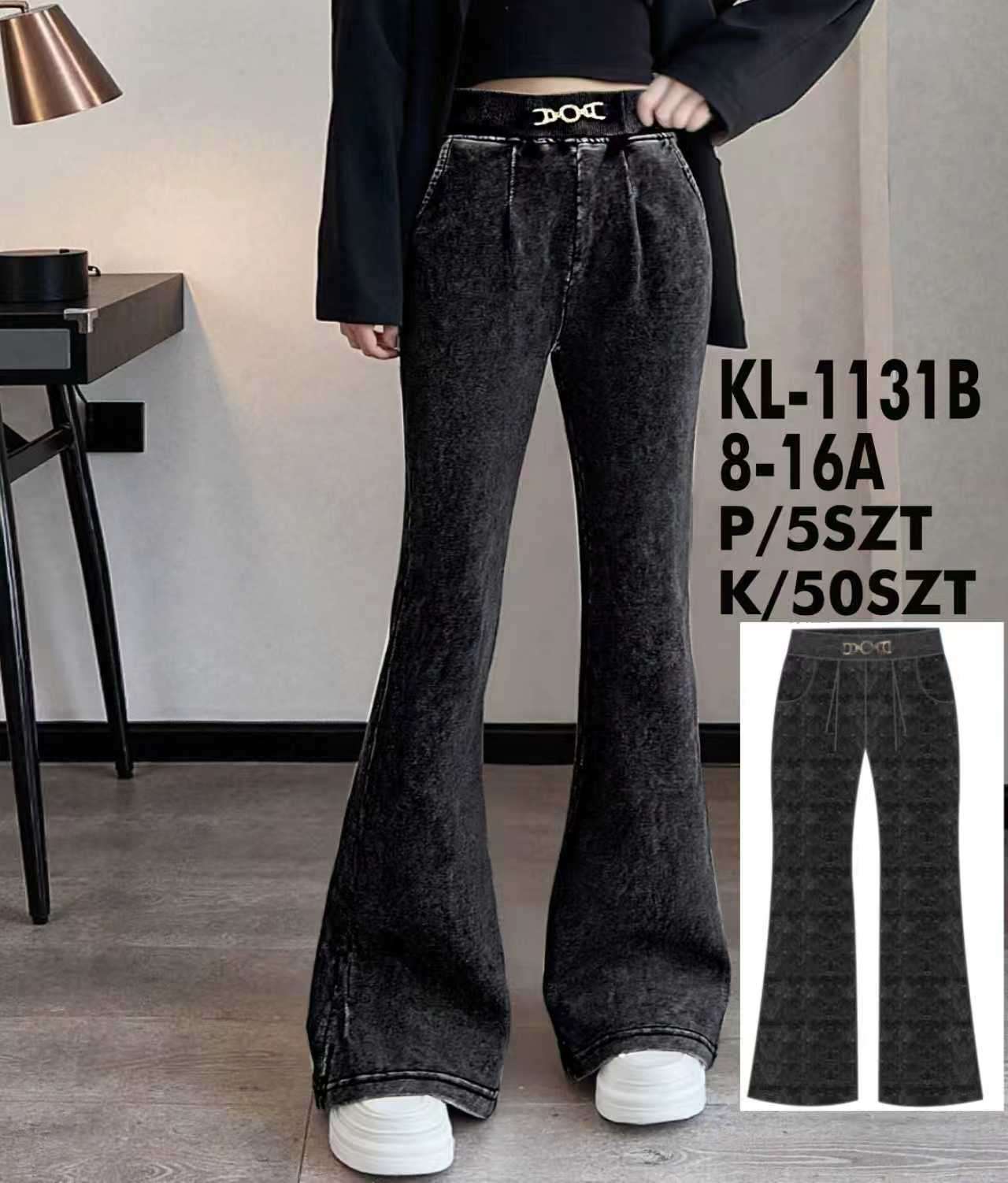 Spodnie JEANSY DZIECIĘCA size 8-16lat, paczka 5szt ,1kolor