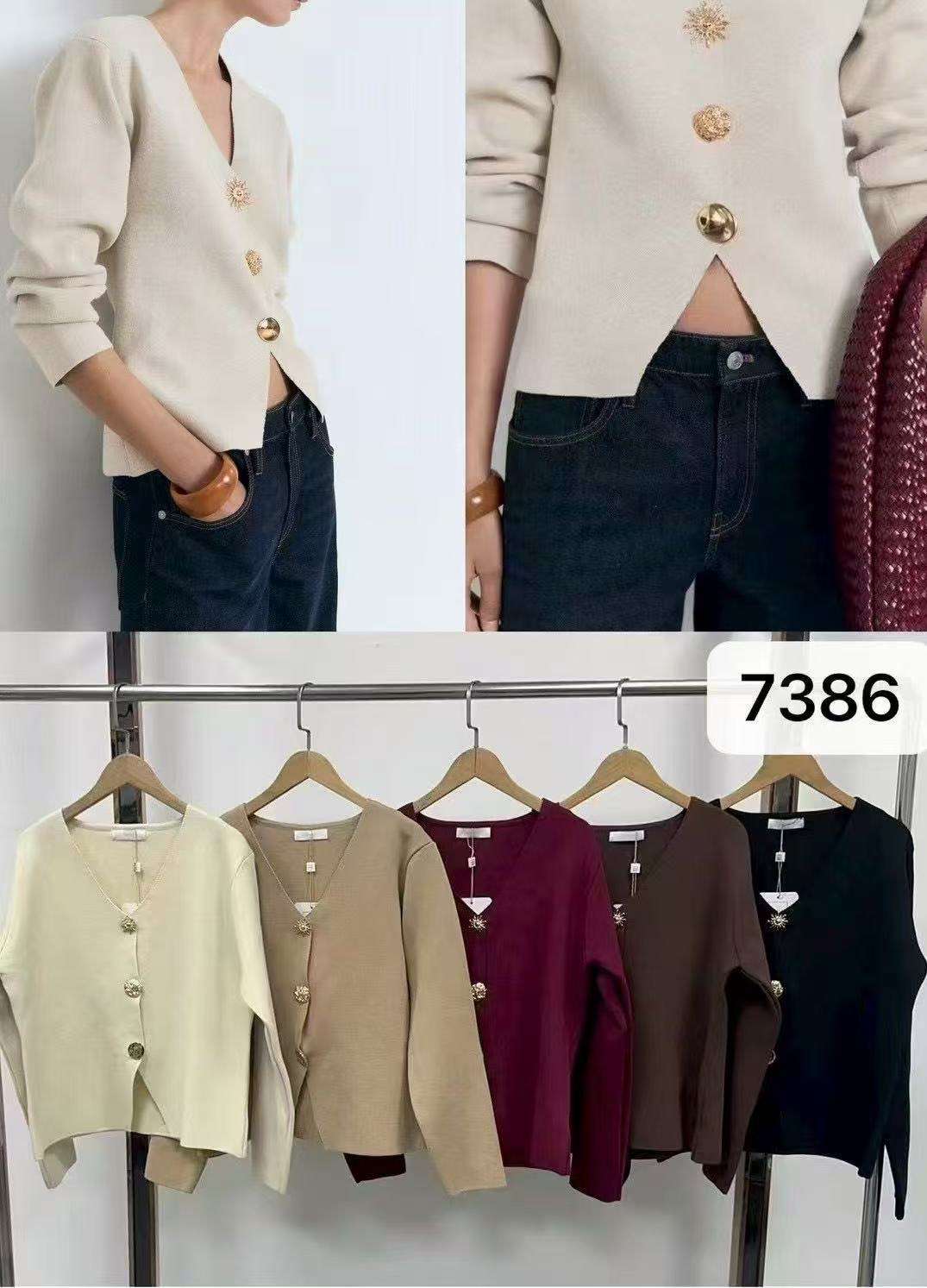 Swetry  Damskie  , Size uni, paczka  6szt ,mix kolor