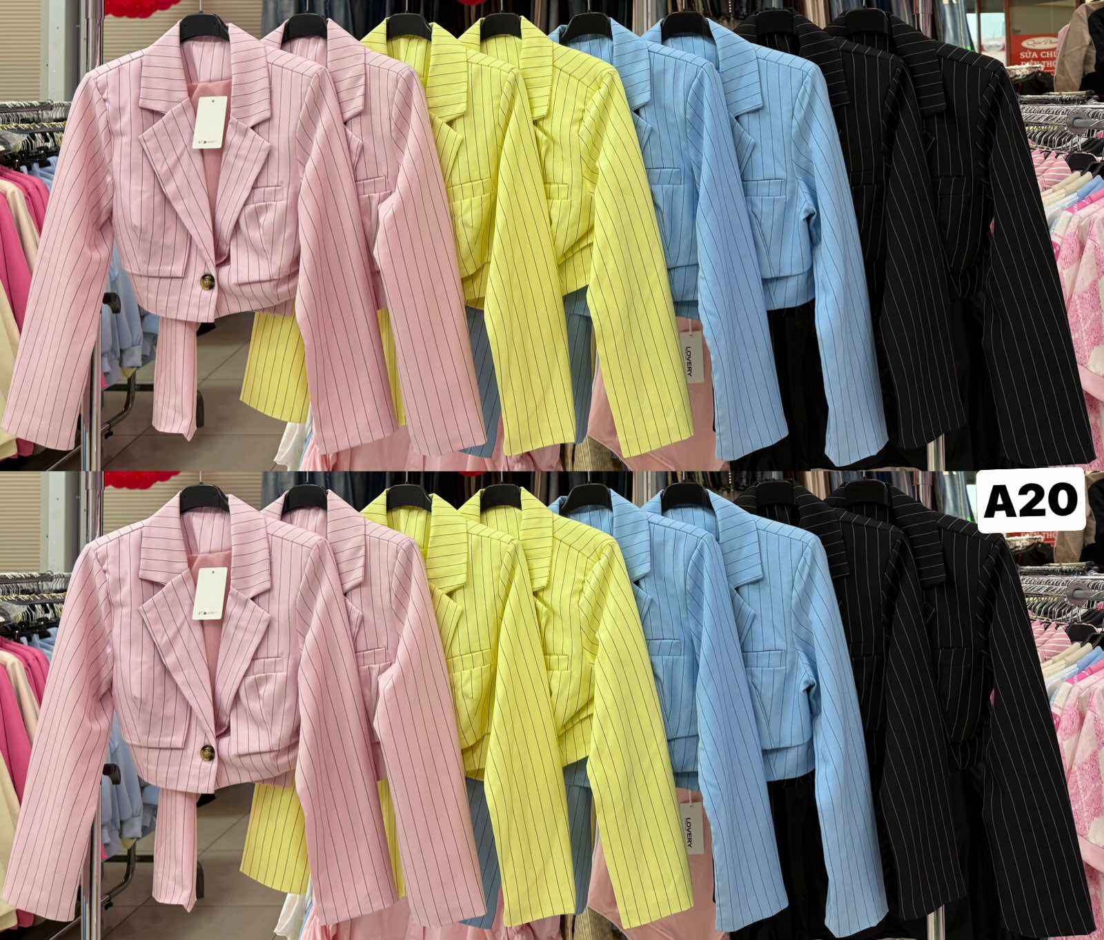 Kurtki  Damskie  , Size uni, paczka  6szt ,mix kolor