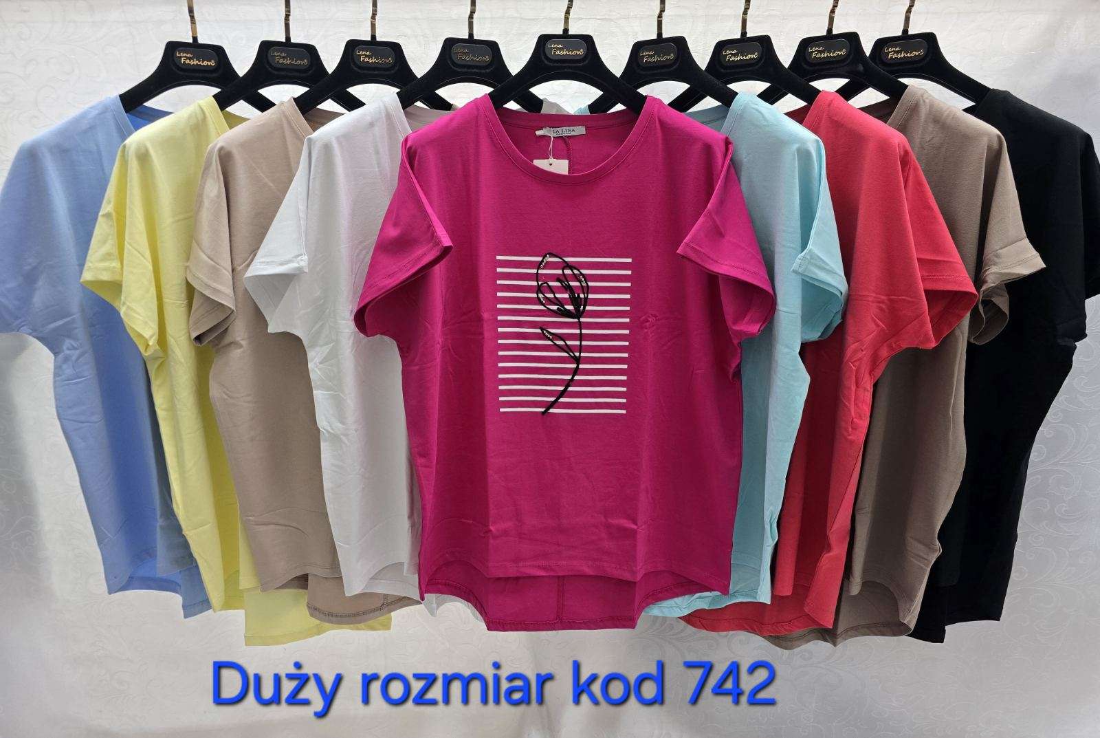 Bluzki  Damskie TURECKA , Size uni, paczka 12szt ,mix kolor