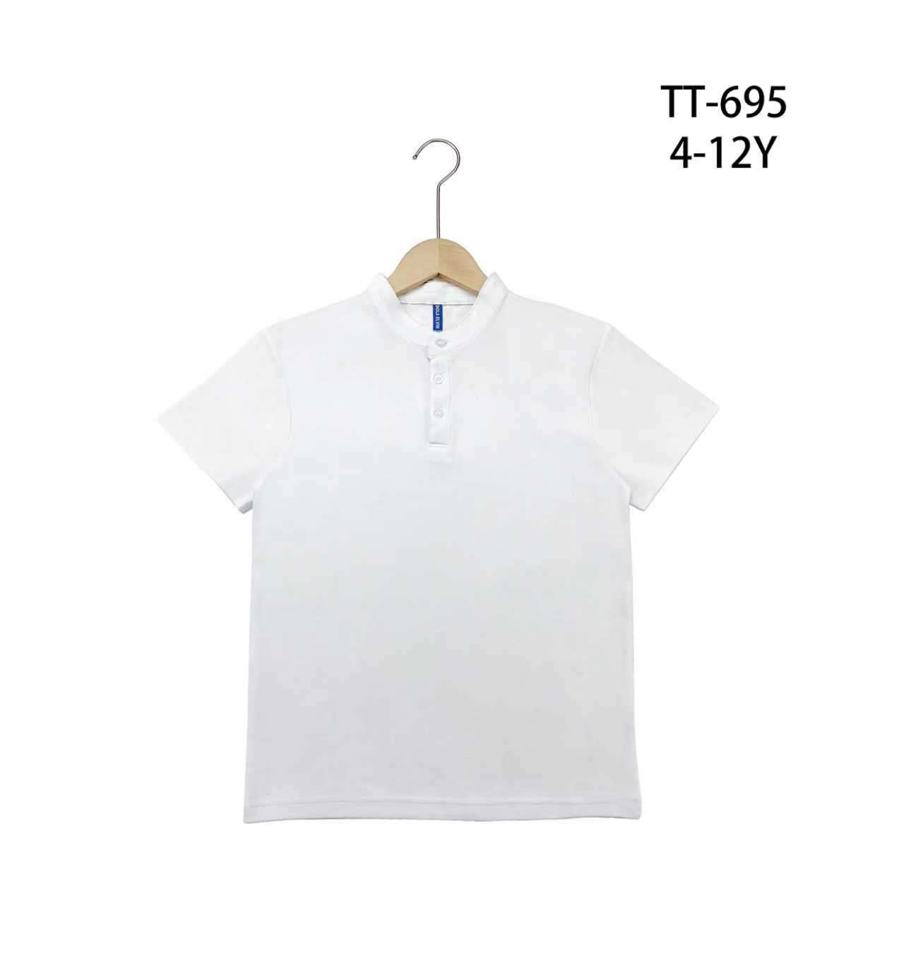 Bluzki DZIECIĘCA , Size 4-12lat, paczka  5szt ,1kolor