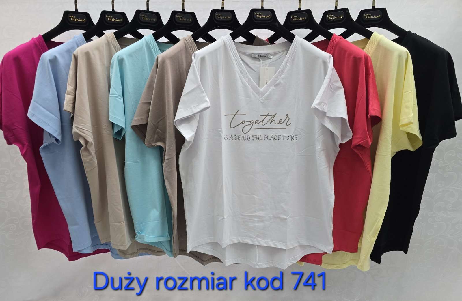 Bluzki  Damskie TURECKA , Size uni, paczka 12szt ,mix kolor