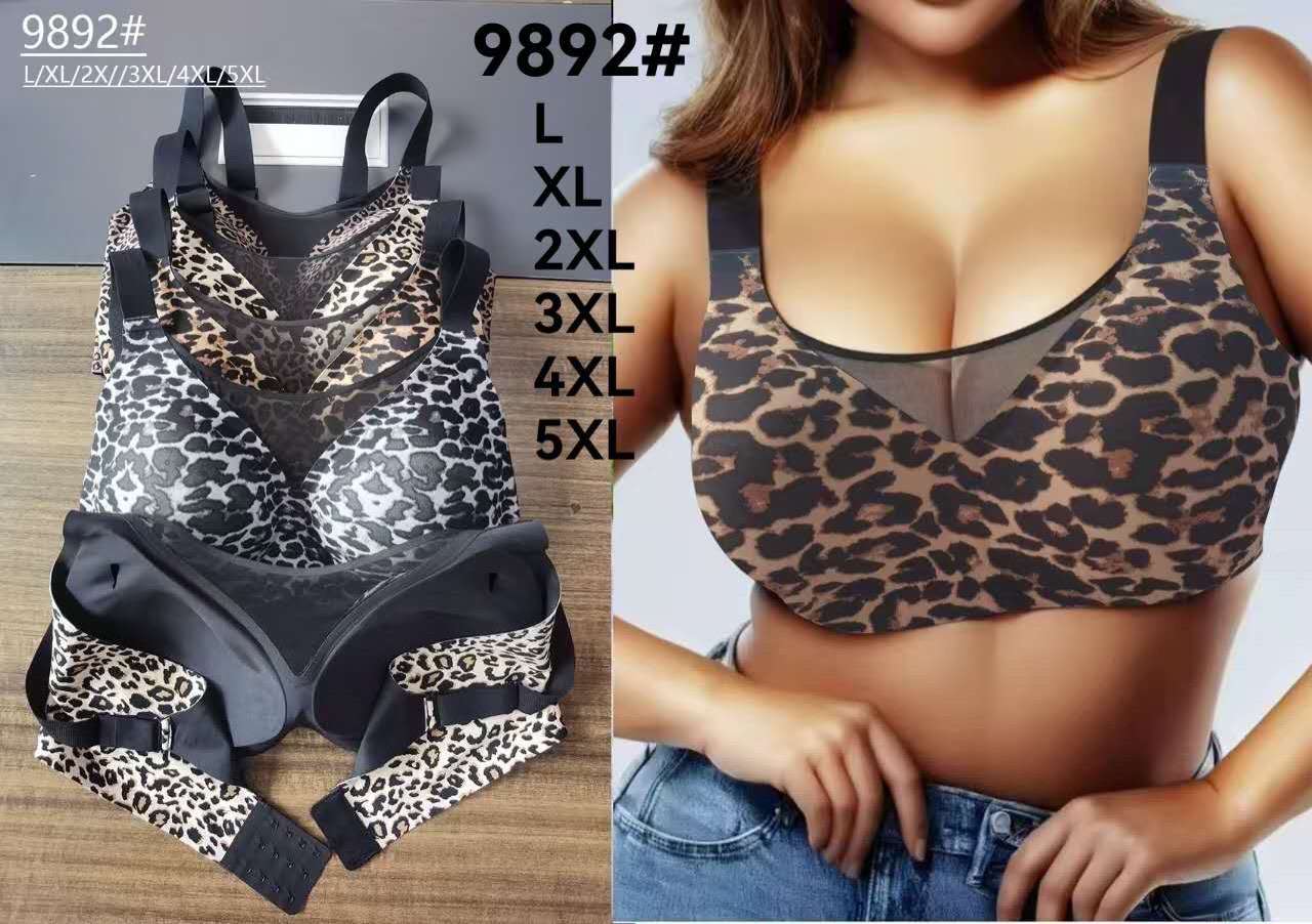 Biustonosz damskie,size L-5XL, paczka 24szt ,mix kolor