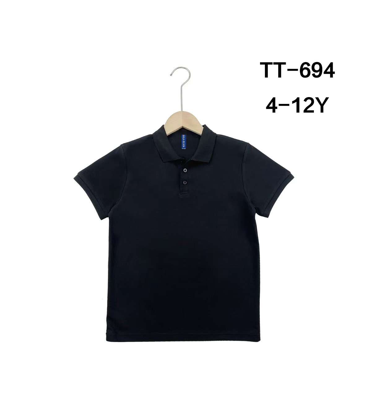 Bluzki DZIECIĘCA , Size 4-12lat, paczka  5szt ,1kolor