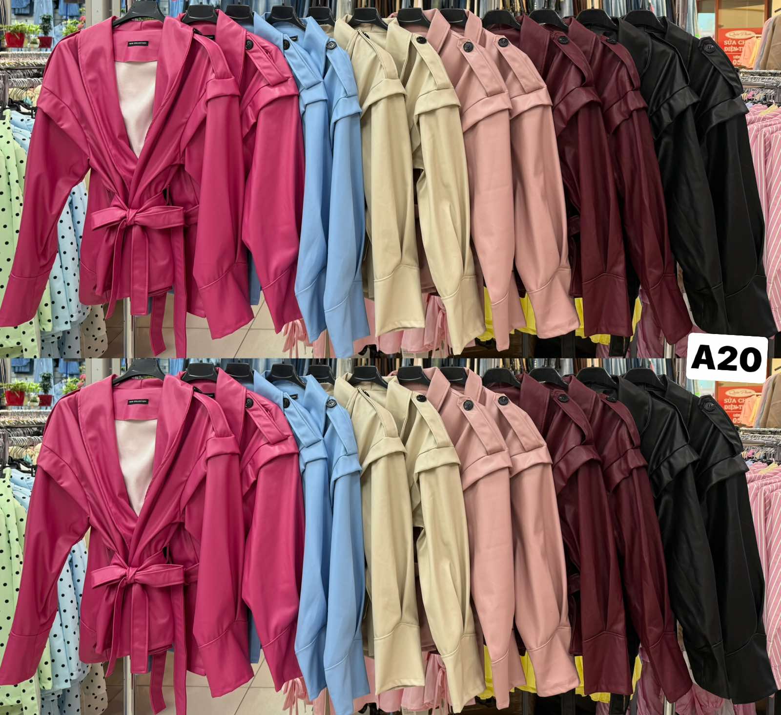 Kurtki  Damskie  , Size uni, paczka  6szt ,mix kolor