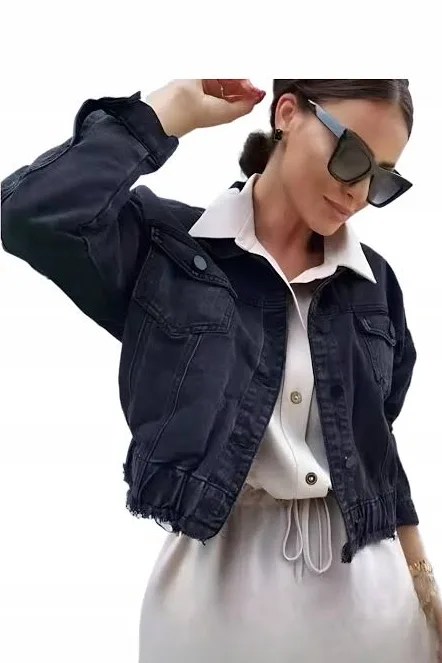 Kurtki Jeansowe damskie, Size xs-xl, paczka  10szt ,1kolor