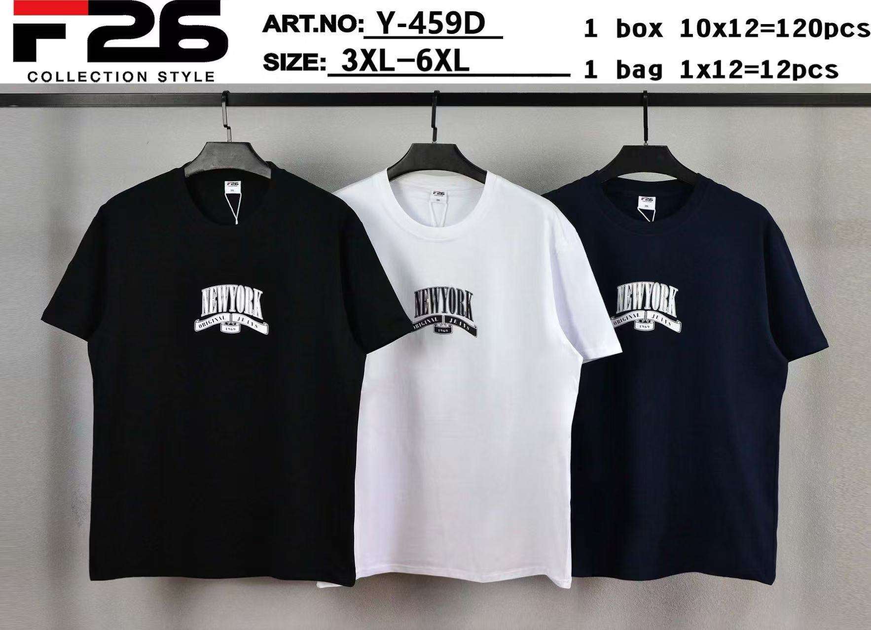 Bluzki MĘSKA , Size 3-6xl, paczka  12szt ,mix kolor