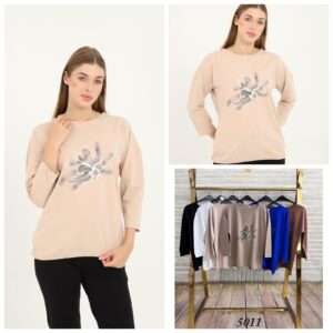 Bluzki damskie, Size s/m-l/xl, paczka  10szt ,mix kolor