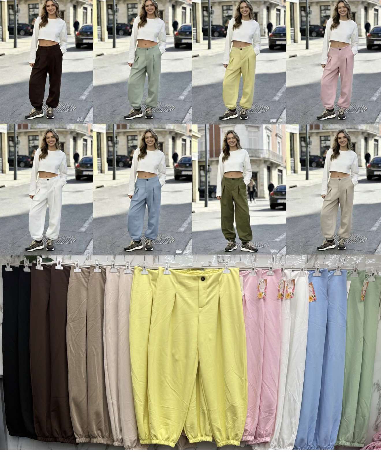 Spodnie Damskie  , Size uni, paczka  6szt ,mix kolor