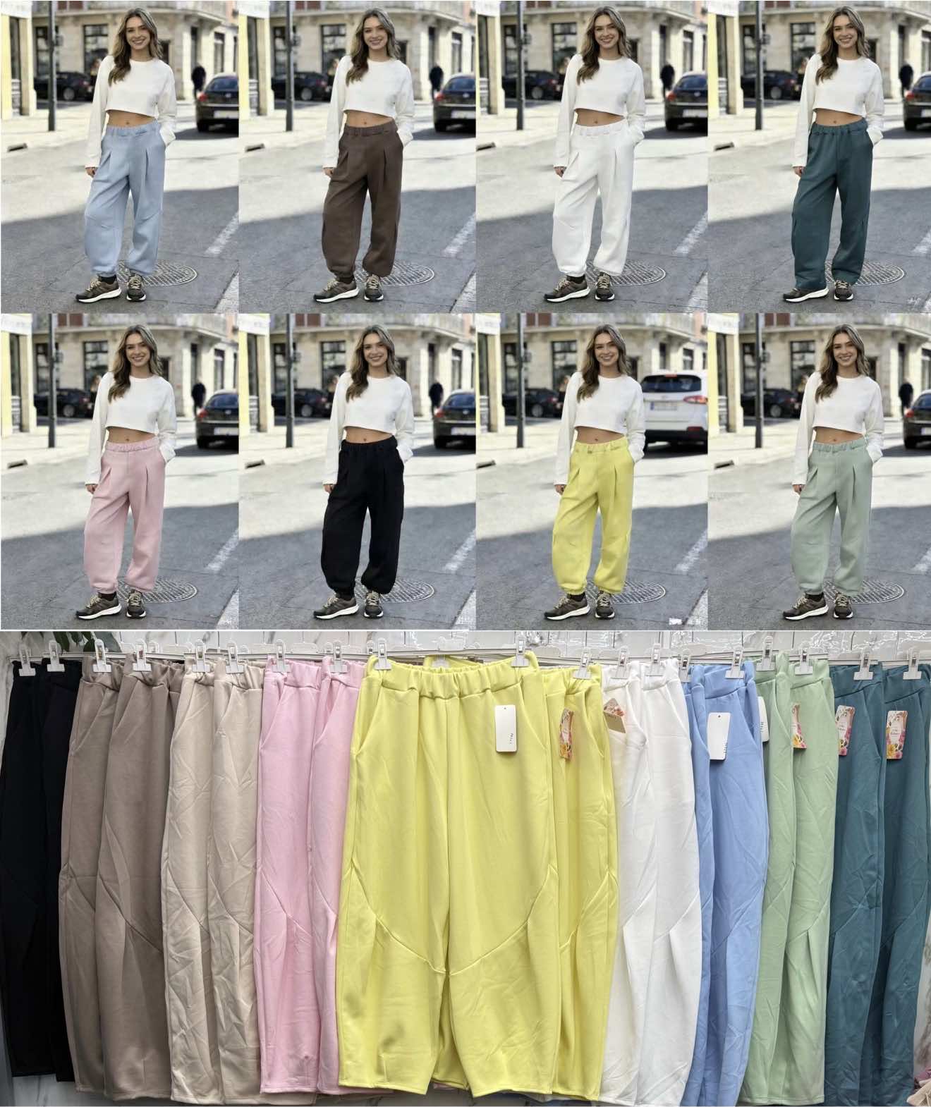 Spodnie Damskie  , Size uni, paczka  6szt ,mix kolor