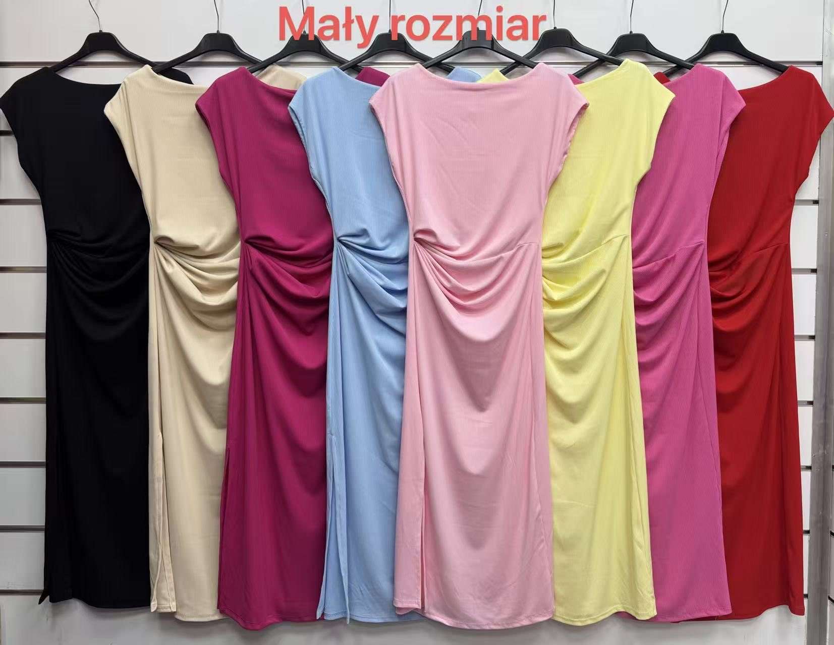 Sukienki  Damskie wloska  , Size uni, paczka  6szt ,mix kolor