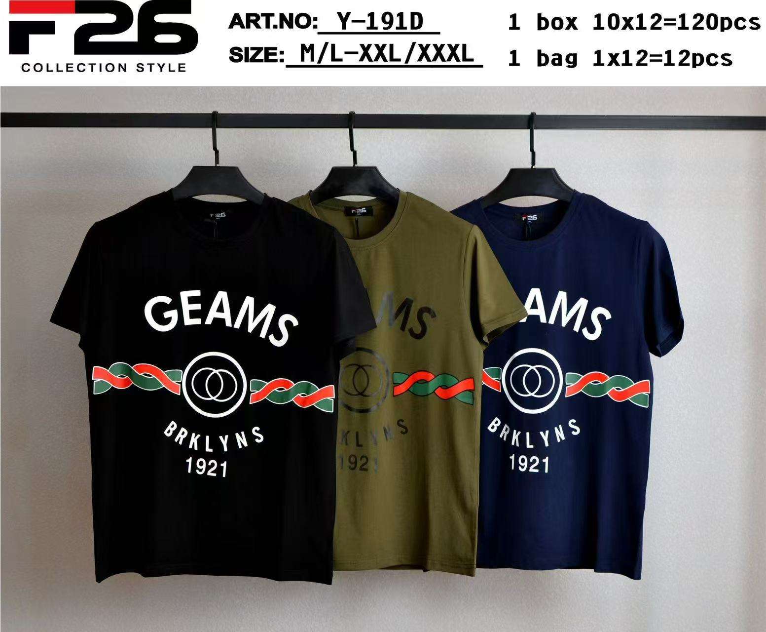 Bluzki MĘSKA , Size m/l-2/3xl, paczka  12szt ,mix kolor