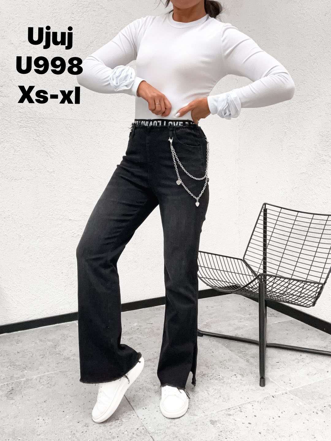 Jeansy damskie, Size xs-xl, paczka  12szt ,1kolor