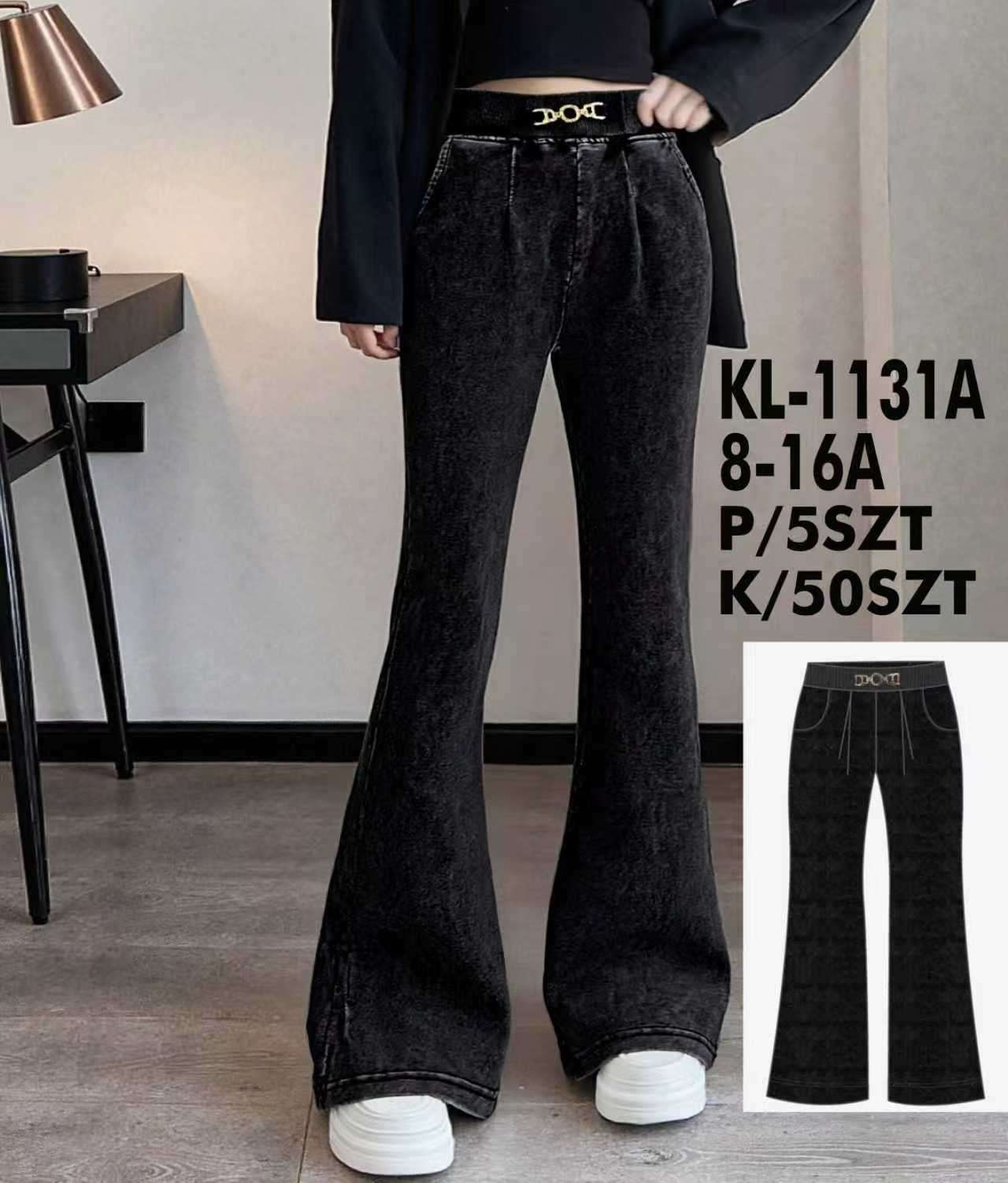 Spodnie JEANSY DZIECIĘCA size 8-16lat, paczka 5szt ,1kolor