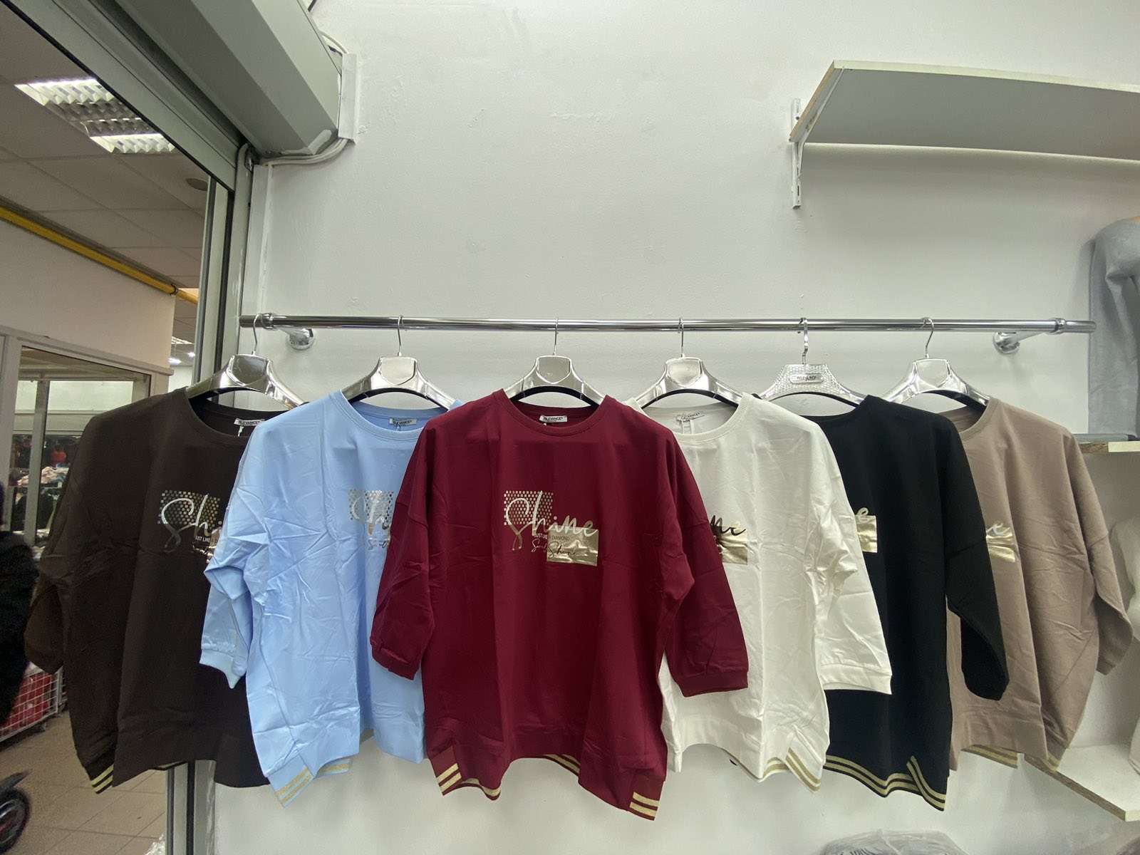 Bluzki damskie, Size s/m-l/xl, paczka  12szt ,mix kolor