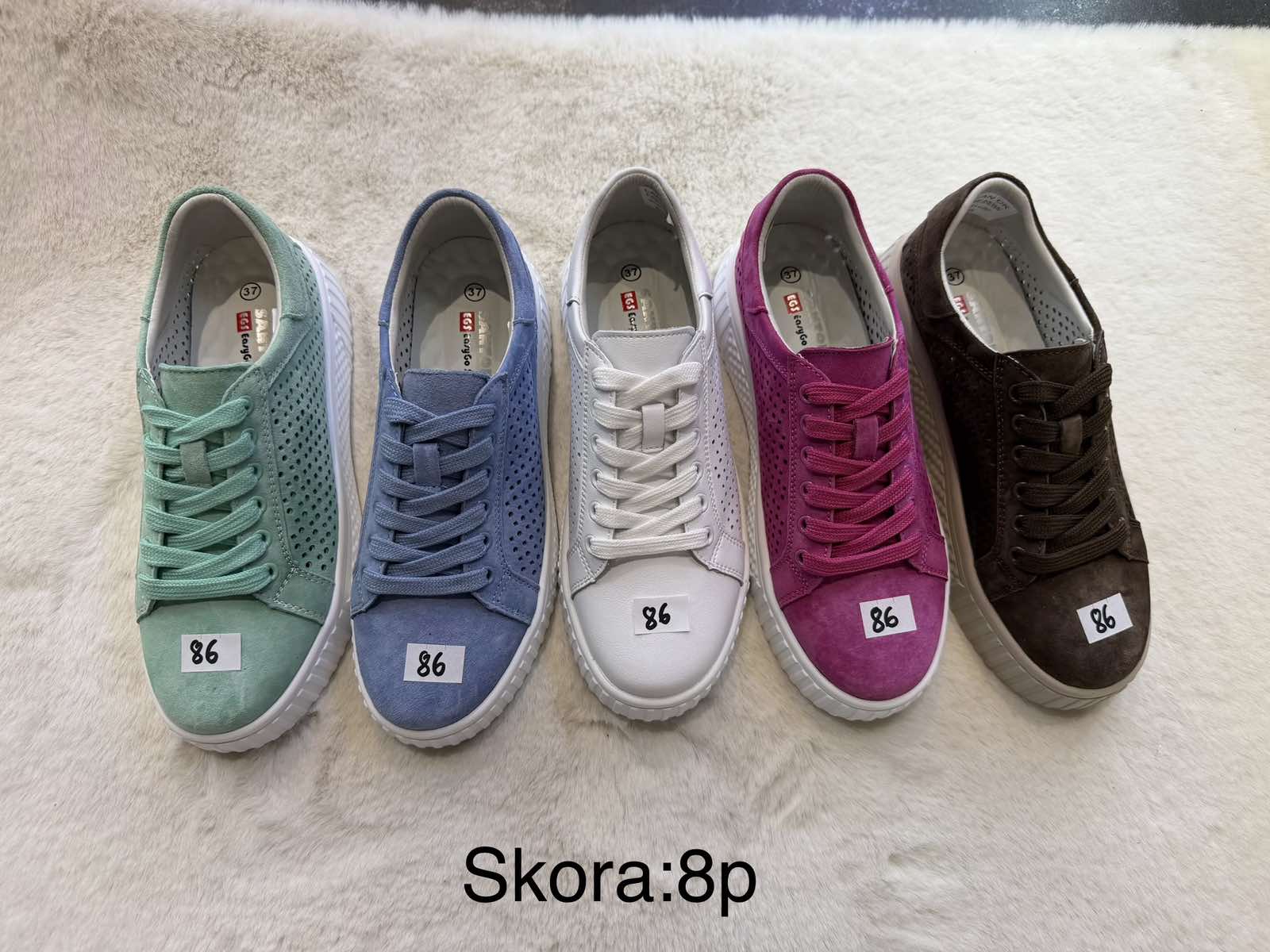 Buty Sportowe Damskie (36-41, 8par)