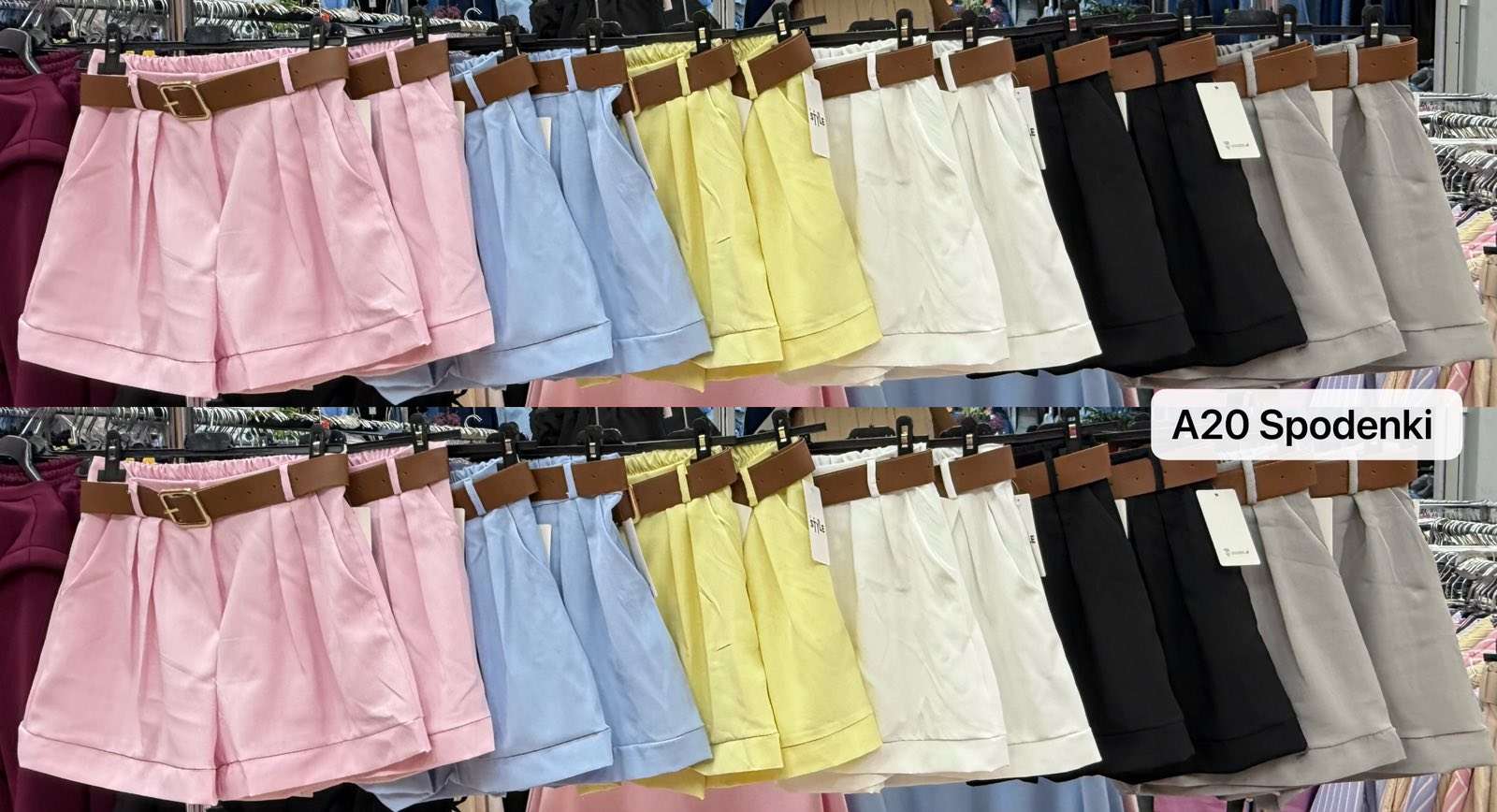 Spodenki  Damskie  , Size uni, paczka  6szt ,mix kolor