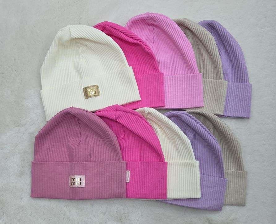 Czapki DZIECIĘCE, size 50-54,paczka 10szt, mix kolor