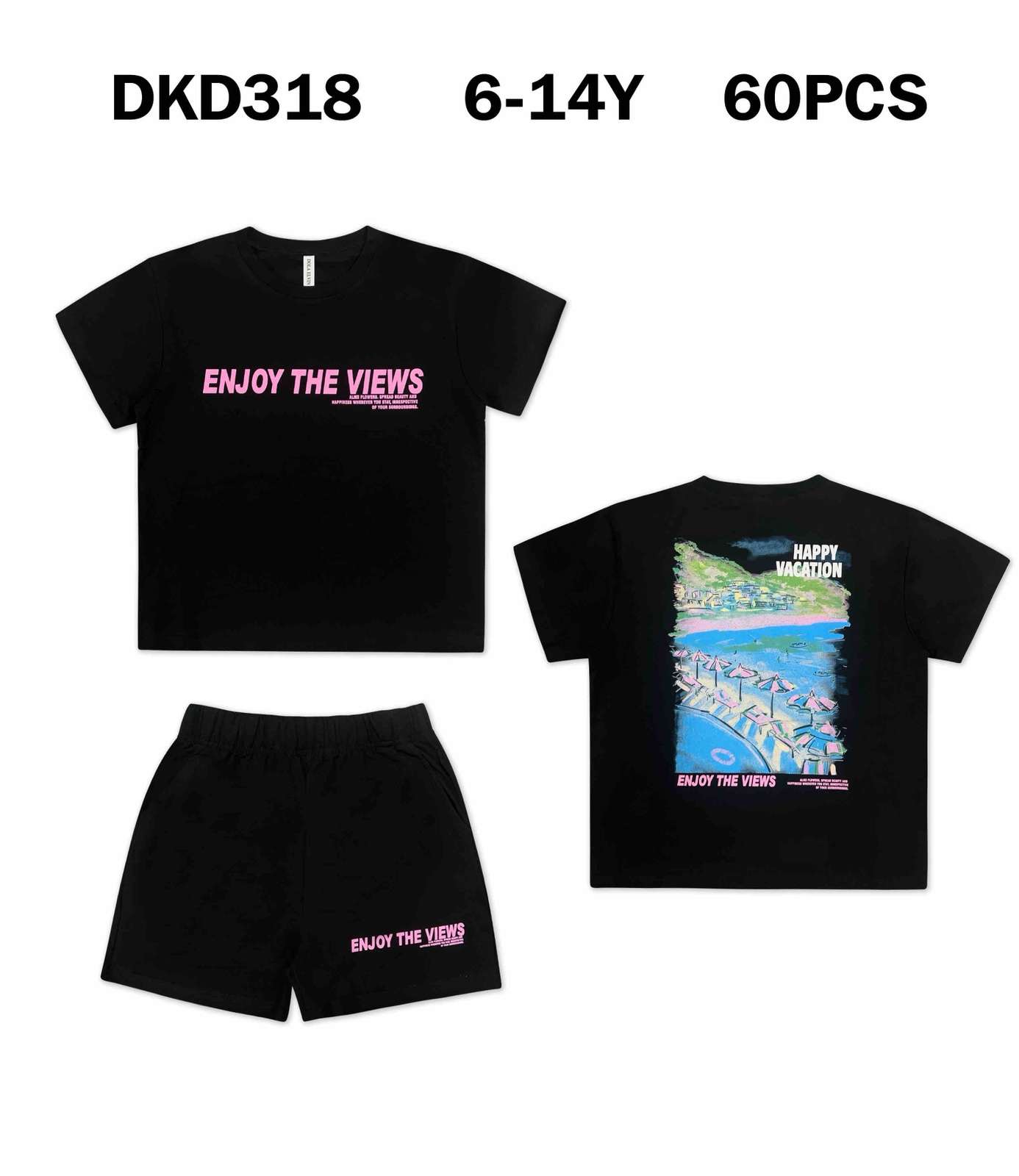 Komplety DZIECIĘCA , Size 6-14lat, paczka  5szt ,1kolor