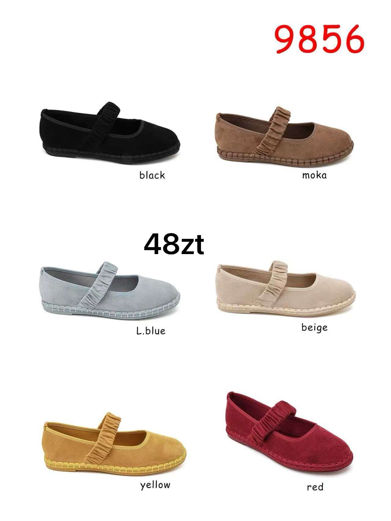 Baleriny Damskie (36-41, 12par)