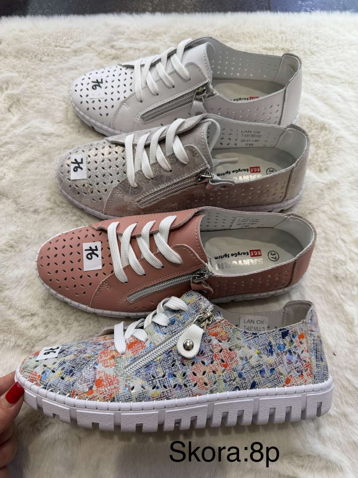 Buty Sportowe Damskie (36-41, 8par)