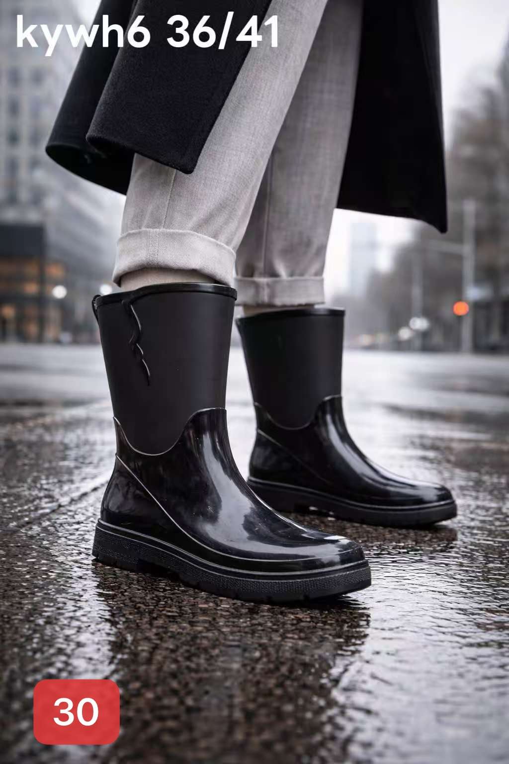 Kalosze DAMSKIE (36-41, 12par)