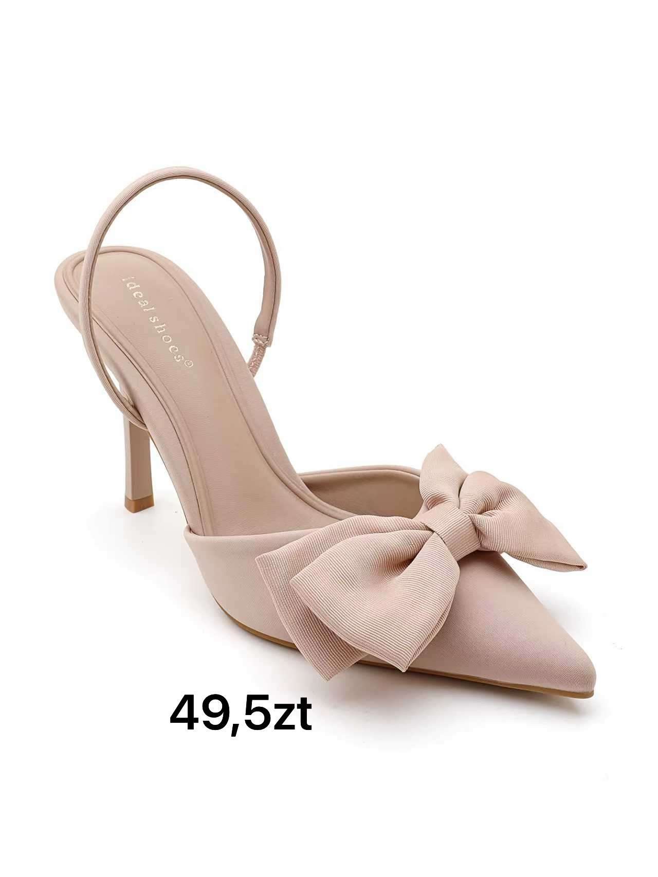 Sandały na Obcasie Damskie (36-41, 12par)