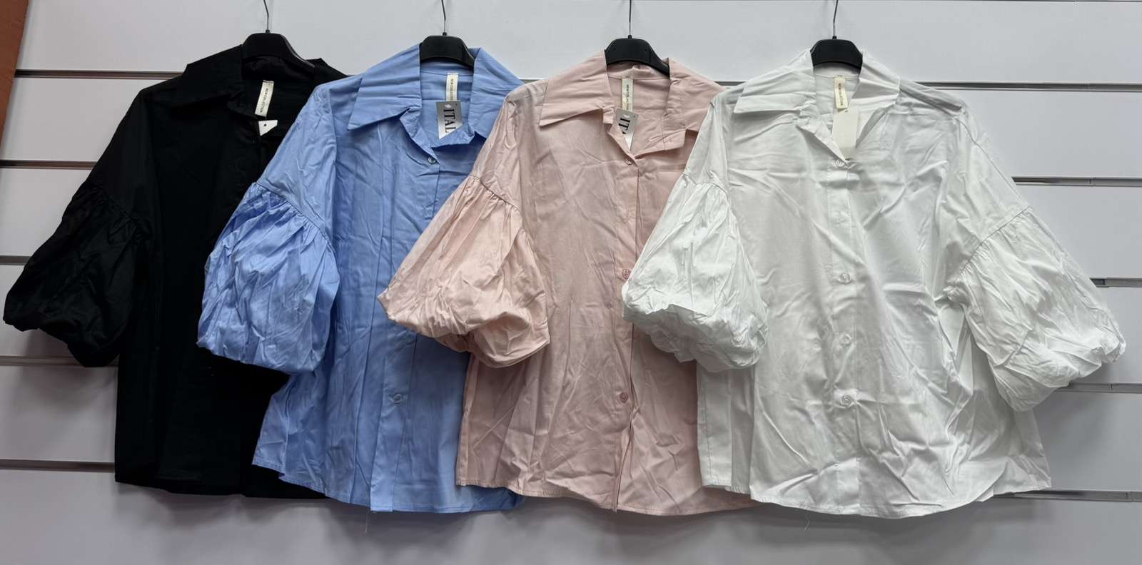 Bluzki Damskie  WŁOSKA  , Size uni, paczka  6szt ,mix kolor