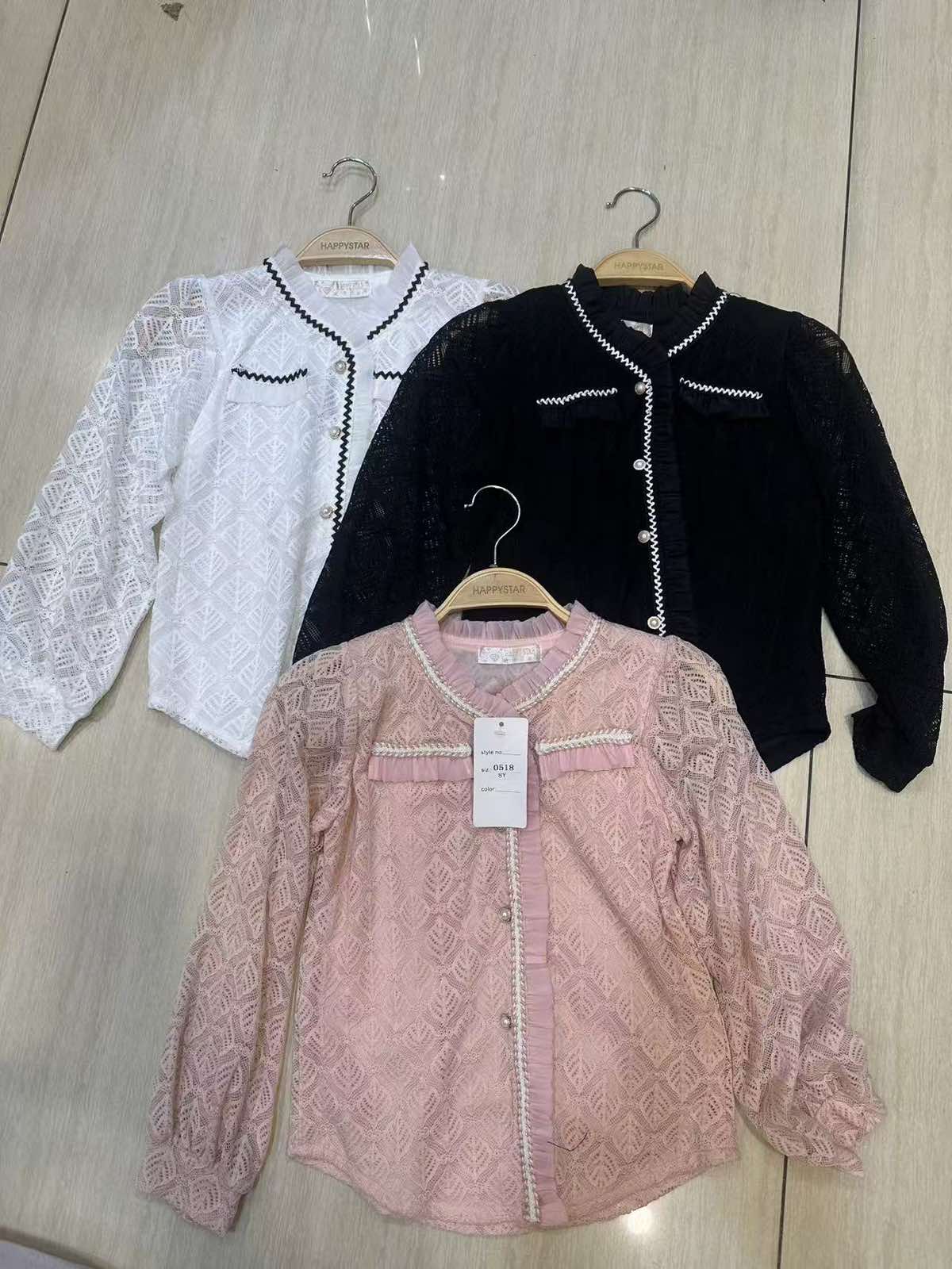 Koszule DZIECIĘCA, Size 4-14lat,paczka 6szt ,1kolor