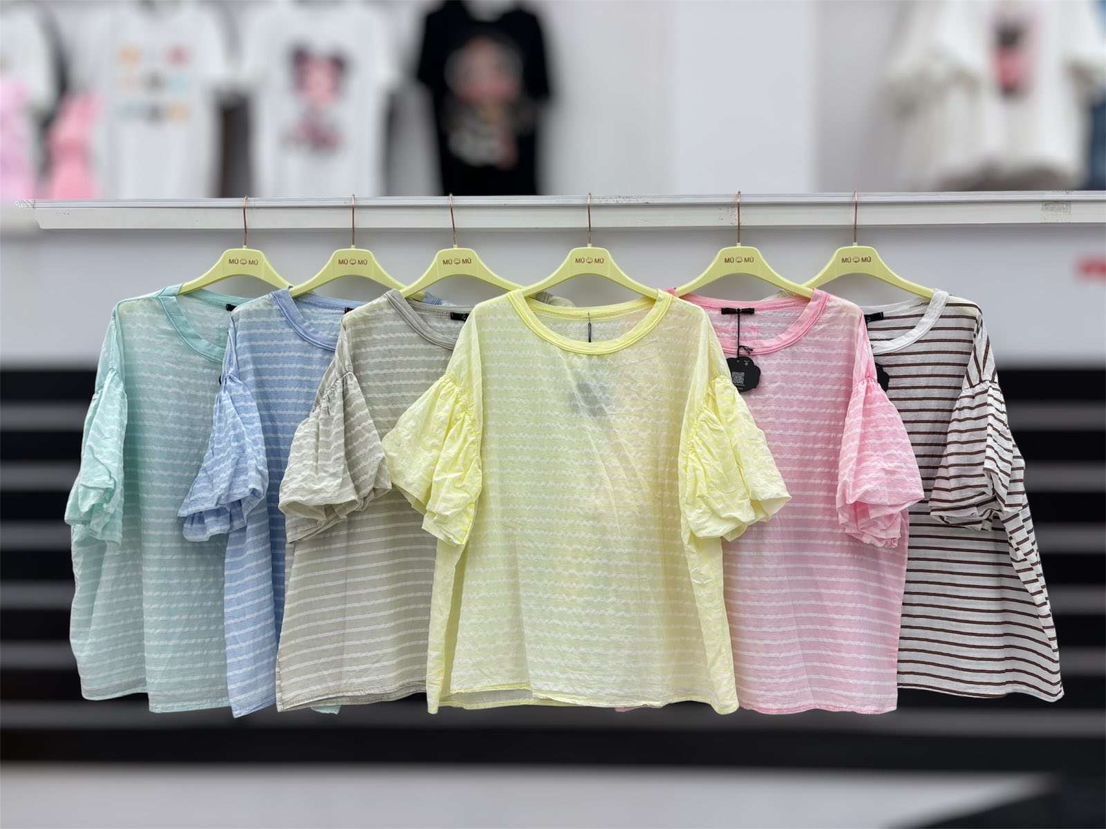 Bluzki  Damskie TURECKA , Size uni, paczka  6szt ,mix kolor