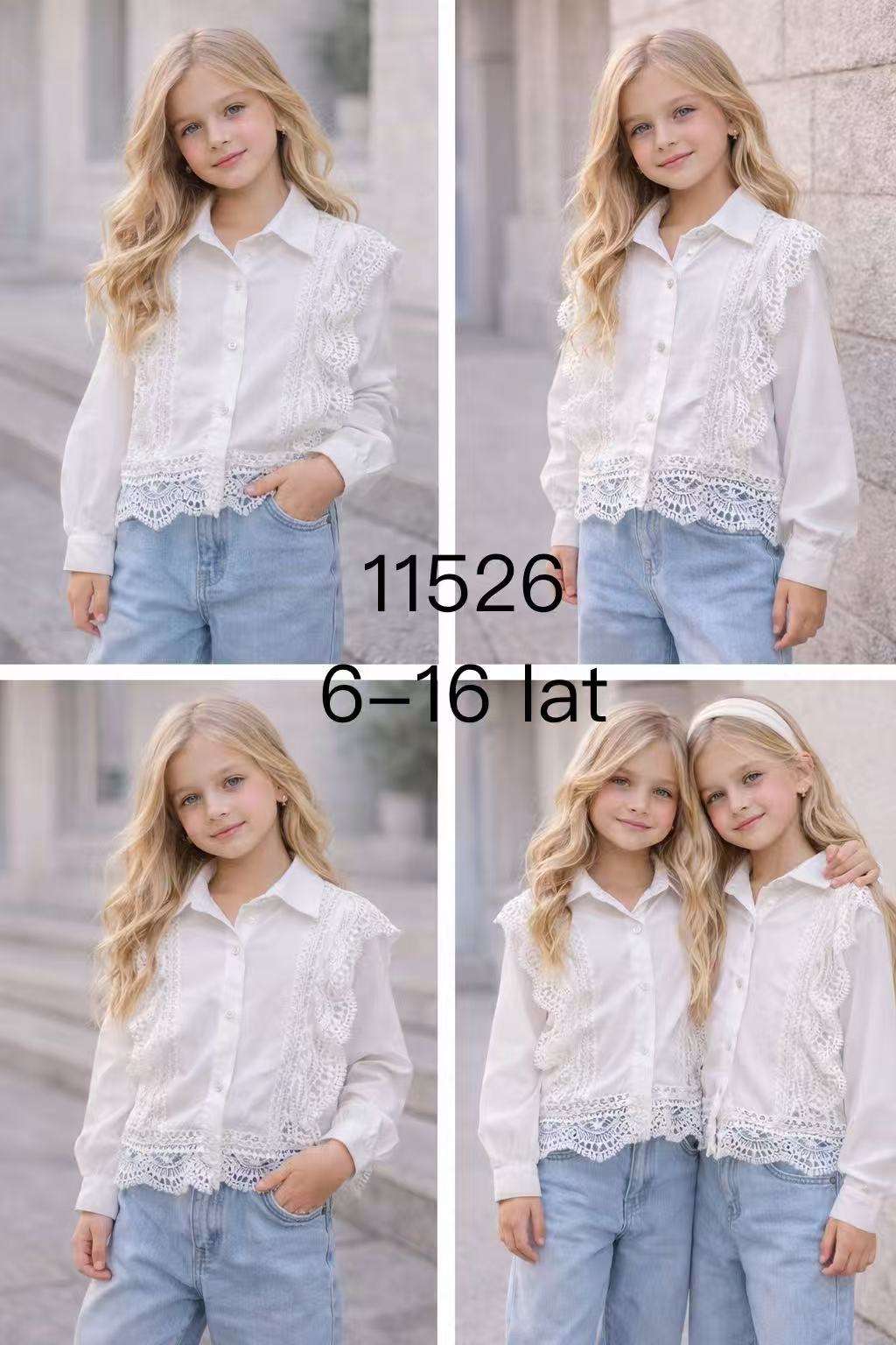 Koszule DZIECIĘCA , Size 6-16 lat, paczka 6szt ,1kolor