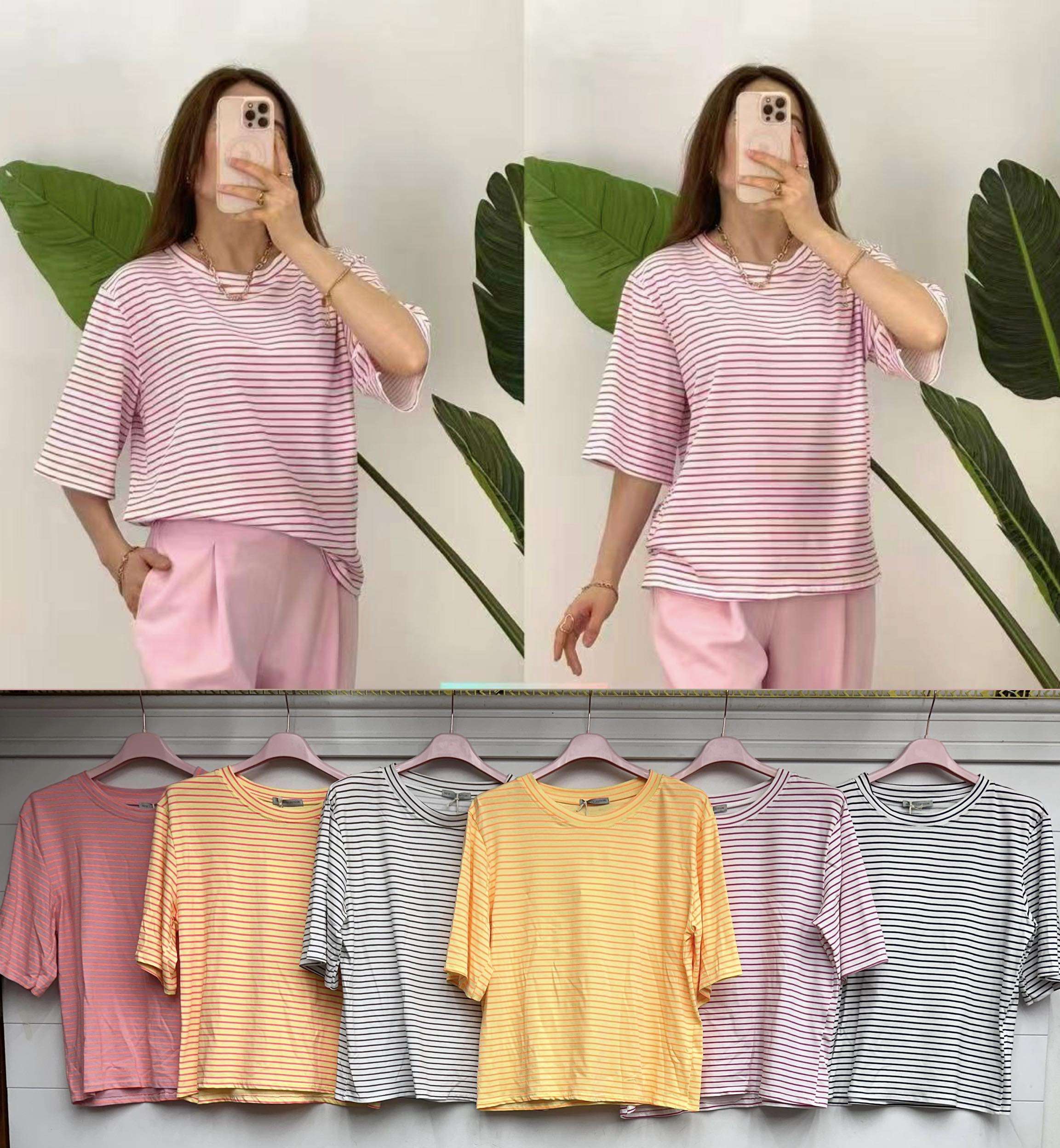 Bluzki Damskie TURECKA , Size uni, paczka  6szt ,mix kolor