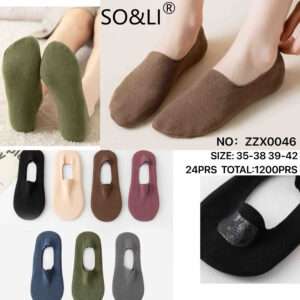 stopki damskie.size: 35-42, (24par/paczka)