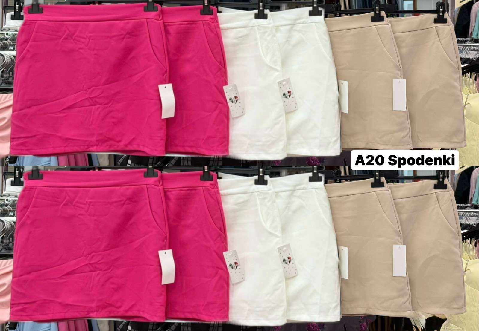 Spodenki  Damskie  , Size uni, paczka  6szt ,mix kolor