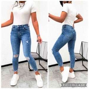 Jeansy damskie, Size xs-xl, paczka  12szt ,1kolor