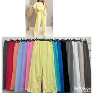 Spodnie Damskie  WŁOSKA  , Size uni, paczka  6szt ,mix kolor