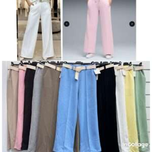 Spodnie Damskie  WŁOSKA  , Size uni, paczka  6szt ,mix kolor