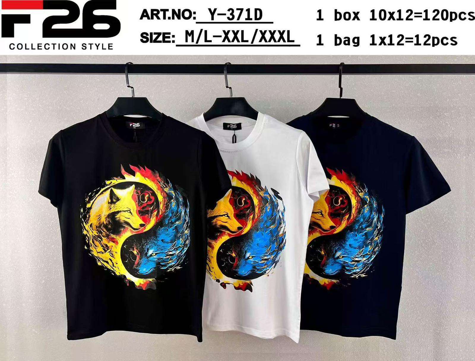 Bluzki MĘSKA , Size m-3xl, paczka  12szt ,mix kolor