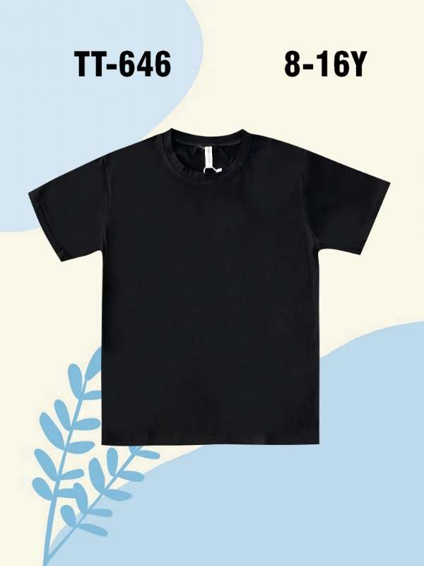 Bluzki DZIECIĘCA , Size 8-16 lat, paczka  5szt ,1kolor