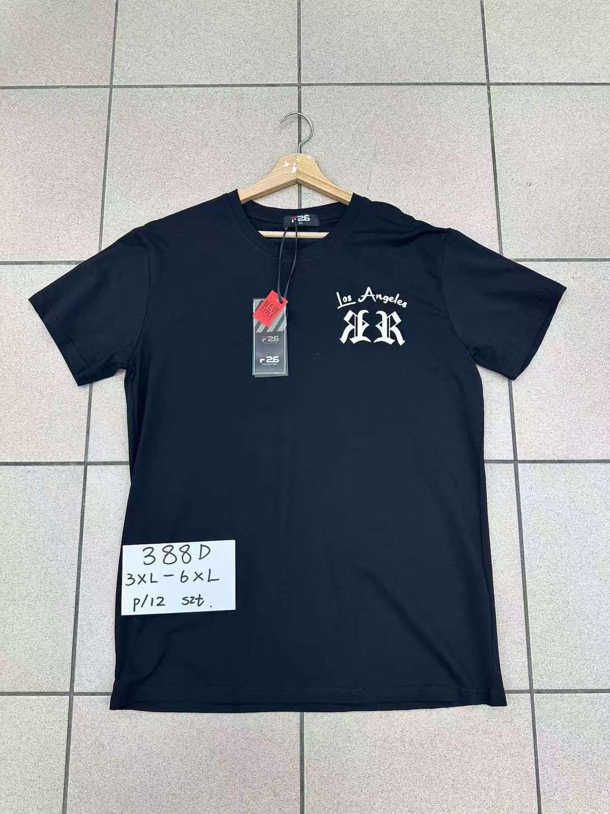 Bluzki MĘSKA , Size 3-6xl, paczka  12szt ,mix kolor