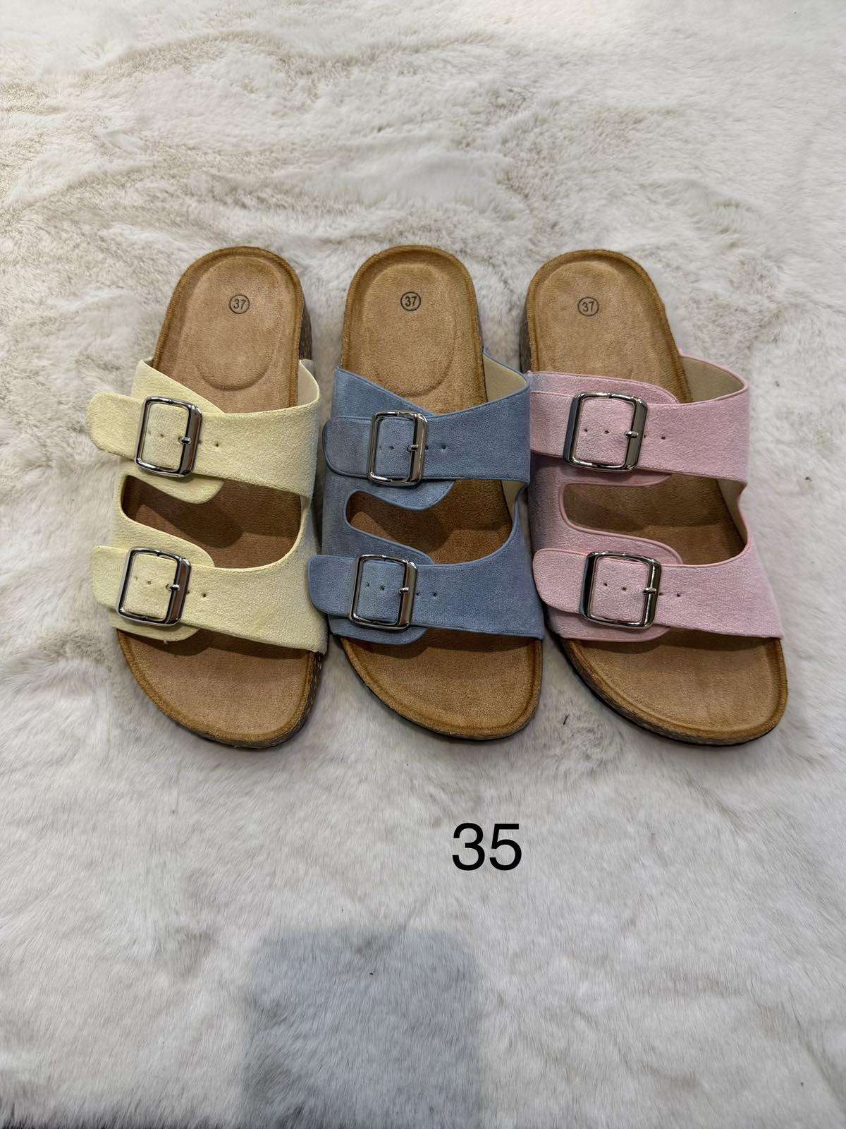 Klapki Damskie (36-41, 12par)