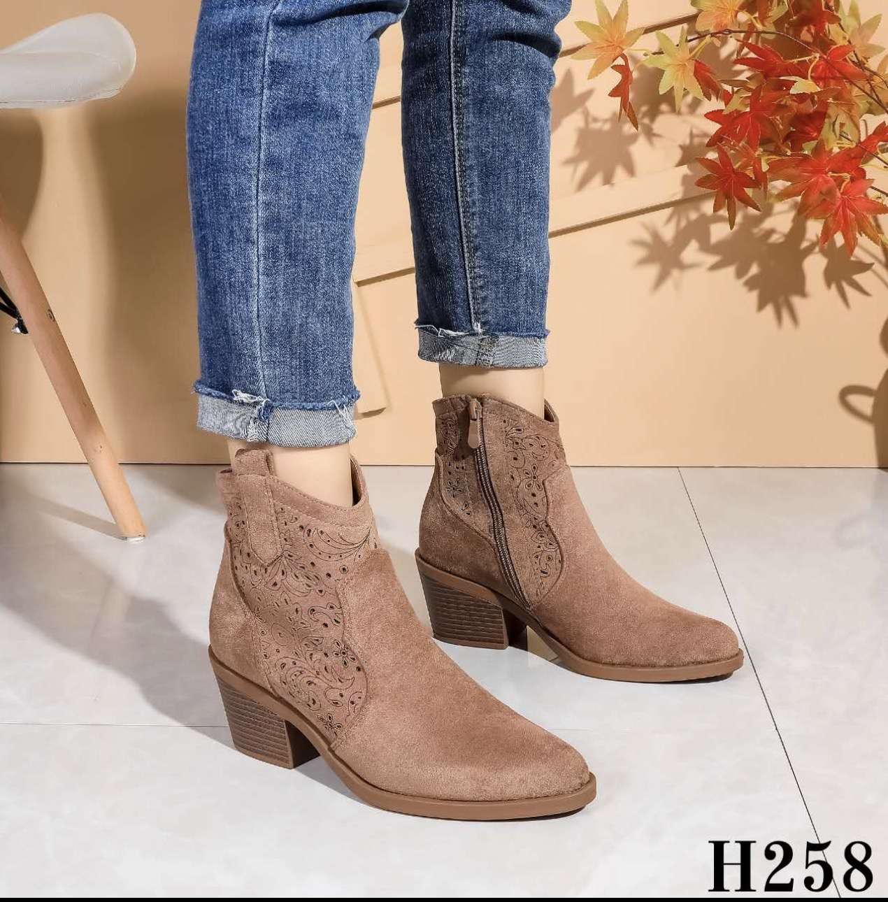 Buty Botki Damskie (36-41, 12par)