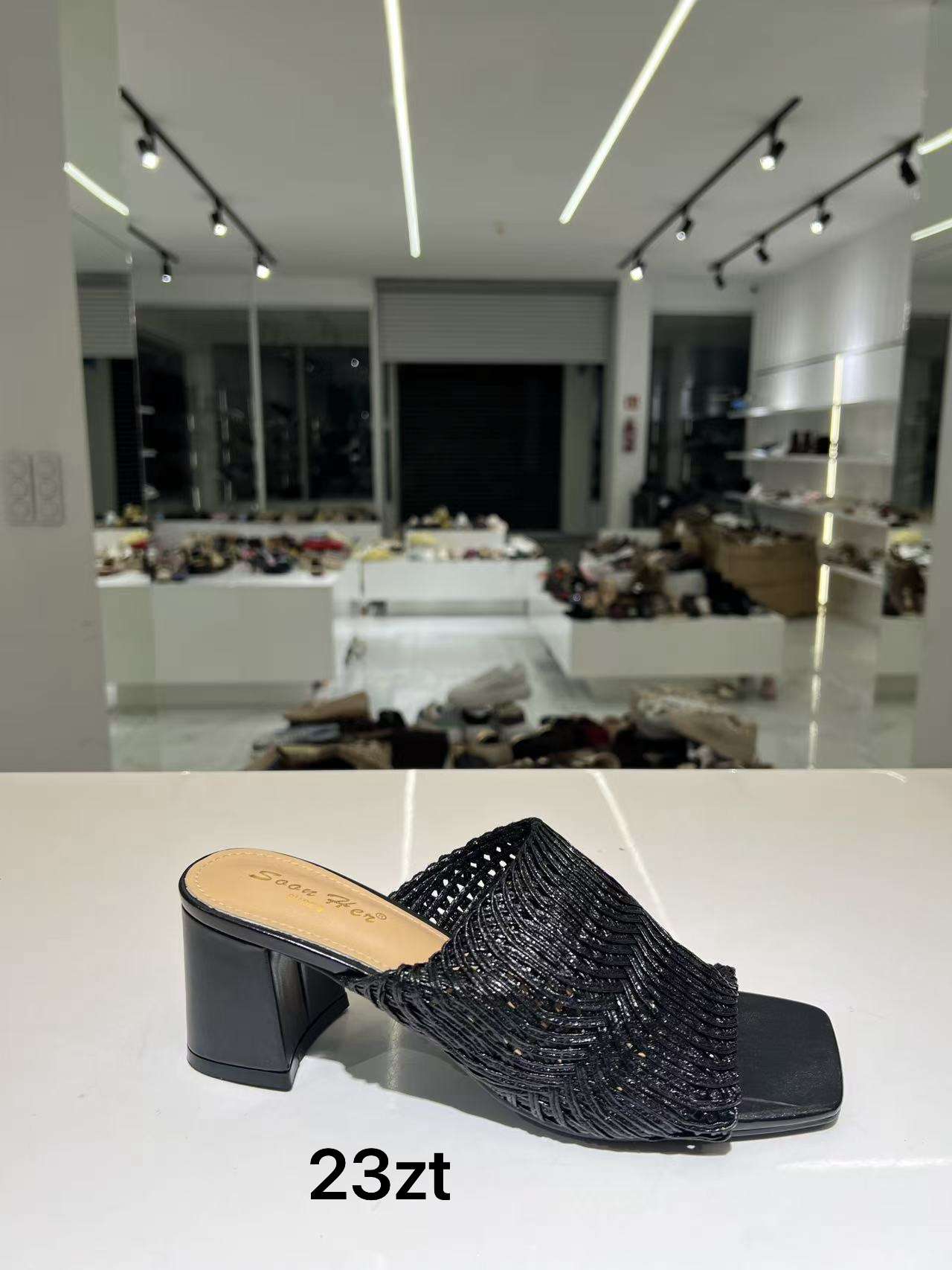 Klapki na Koturnie Damskie (36-41, 12par)