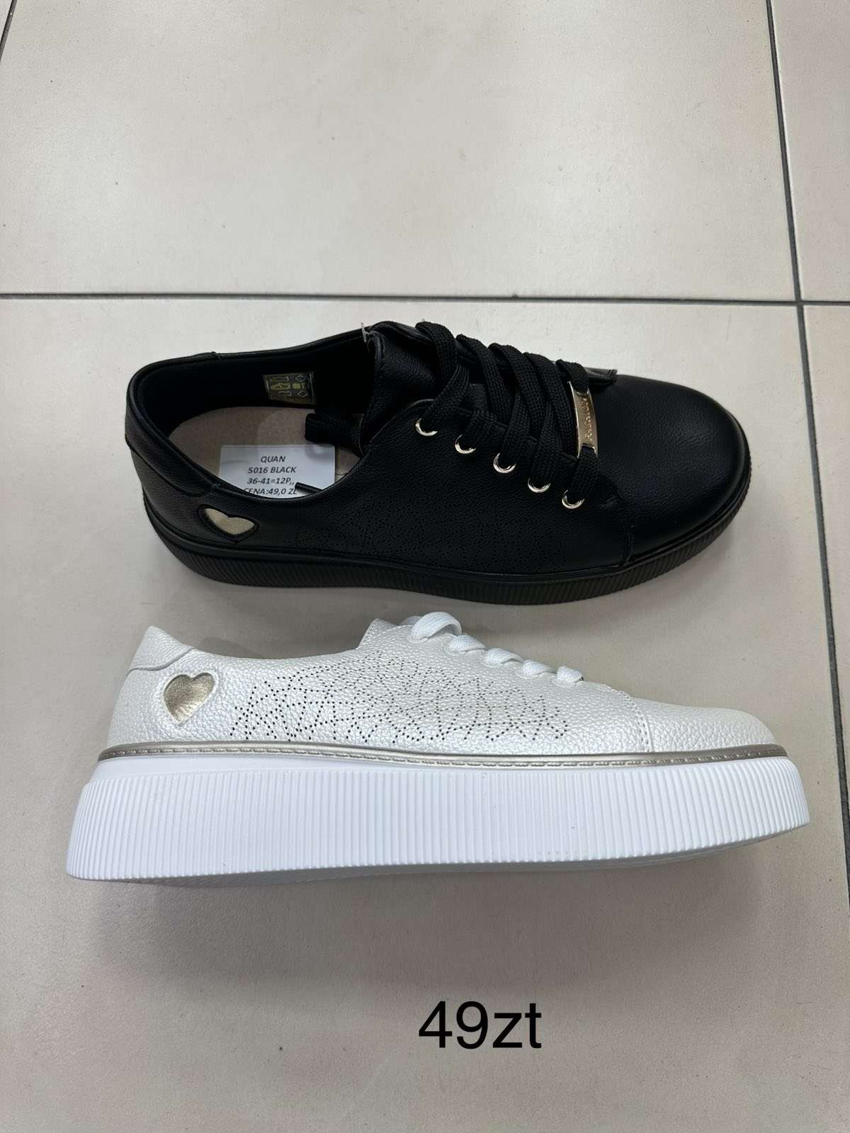 Buty Sportowe Damskie (36-41, 12par)