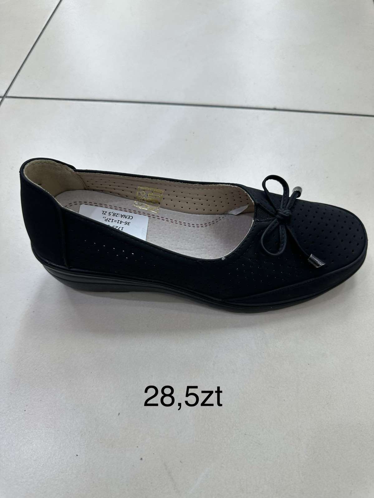 Buty Baleriny Damskie (36-41, 12par)