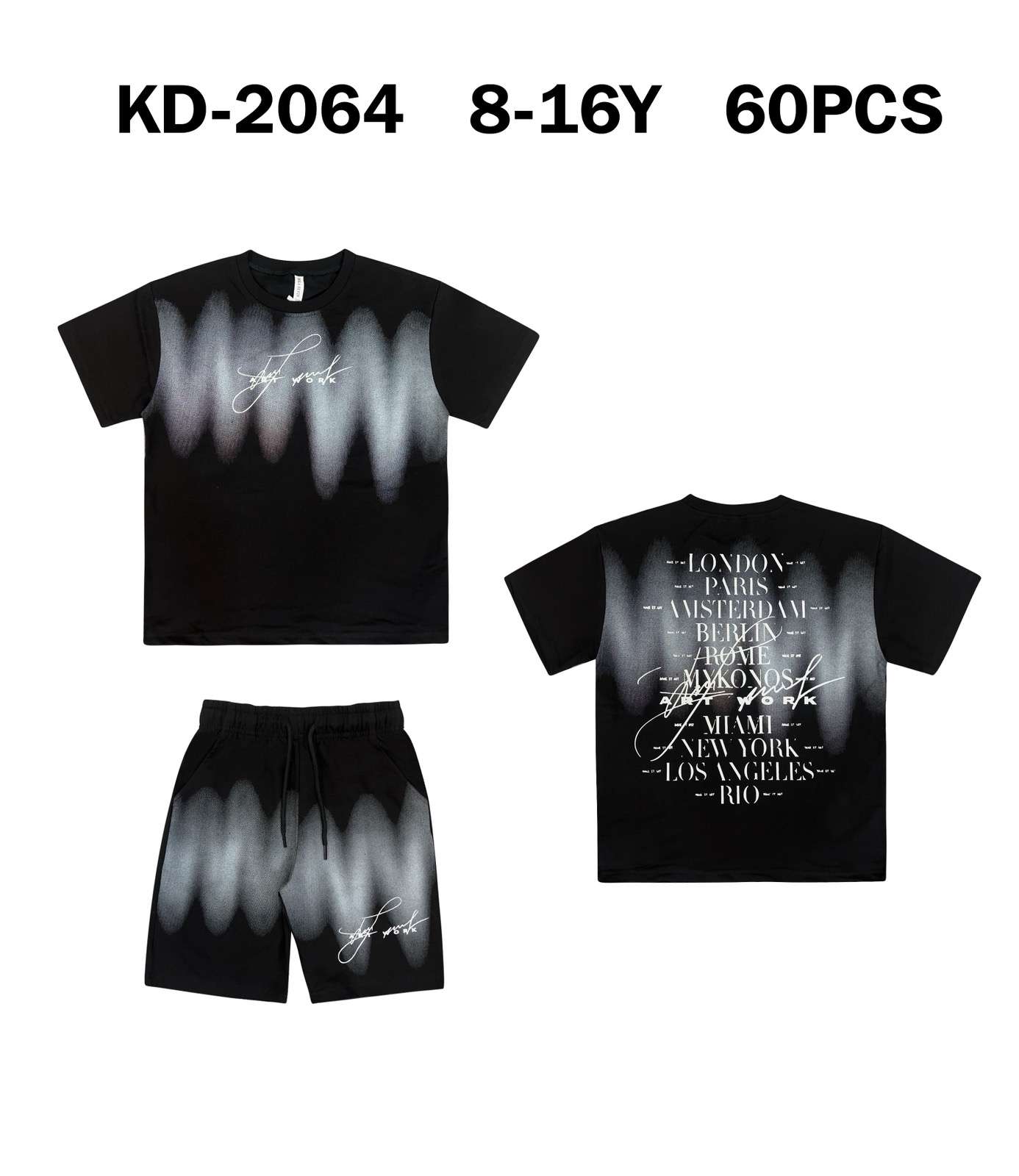 Komplety DZIECIĘCA , Size 8-16lat, paczka  5szt ,1kolor