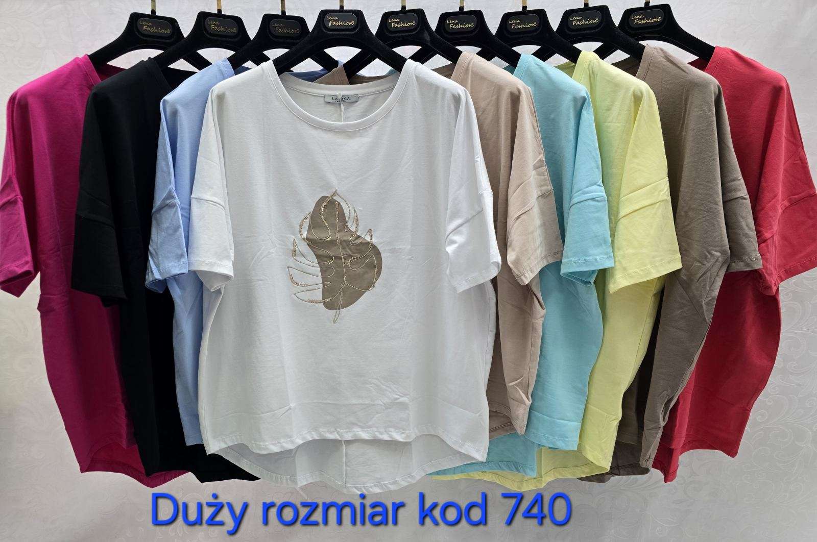 Bluzki  Damskie TURECKA , Size uni, paczka 12szt ,mix kolor