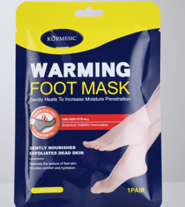 Rozgrzewająca maska do stóp KÖRMESIC, (12szt/Paczka )