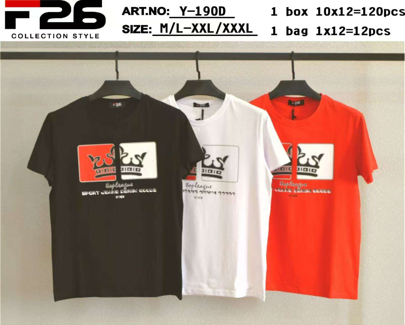 Bluzki MĘSKA , Size m/l-2/3xl, paczka  12szt ,mix kolor