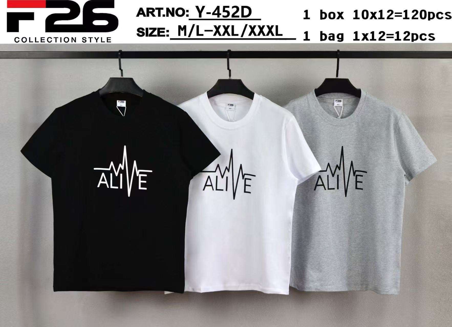 Bluzki MĘSKA , Size m/l-2/3xl, paczka  12szt ,mix kolor